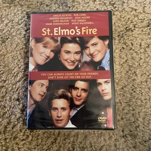 St Elmos Fire 1985 Widescreen (DVD 2001) Emilio Estevez Rob Lowe Demi Moore New! - Imagen 1 de 2