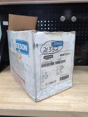 Leeson Electric Motor E113894.00 C6T34DC104A 2HP, 3PH, 60/50Hz, 56C Frame F20B - Image 1 of 4