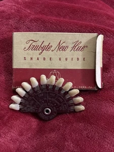 Trubyte New Hue Vintage Dental Shade Guide mit Box - Bild 1 von 4