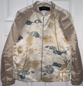 Zara print bomber jacket Size Eur Small - Picture 1 of 7