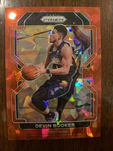 2021-22 Panini Prizm Red Cracked Ice Devin Booker Phoenix Suns #203 - Imagen 1 de 2