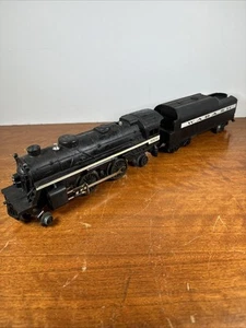 Lionel O Gauge 2-4-2 Wabash Steam Locomotive #8904 & Tender - Bild 1 von 12