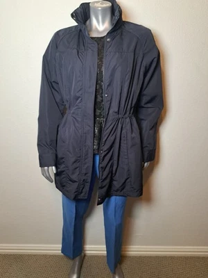 Chaqueta Parka Mujer Orvis River Road Poliéster Encerado Halley Stevenson L Foto 1 de 4