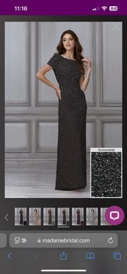 vestido adrianna papell Foto 1 de 4