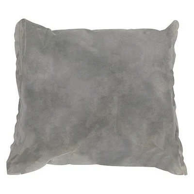 Condor 436M75 Sorbent Pillow, 28 Gal, 18 In X 18 In, Universal, Gray, 16 Pk