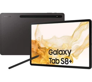 Samsung Galaxy Tab S8 Plus 12.4" Tablet Google Android 128 GB, Graphite - Afbeelding 1 van 5