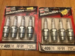 (8) Champion automotive spark plugs RF 9Y Stock No. 409 - Picture 1 of 2