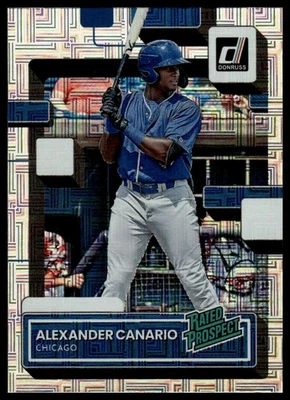 2022 Donruss #RP-12 Alexander Canario Rated Prospects Vector - Image 1 of 2