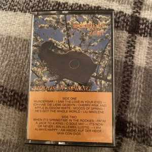 Sebastian’s Zither Moods Of Spring Cassette Tape Signed Insert Imperial Records - Picture 1 of 7