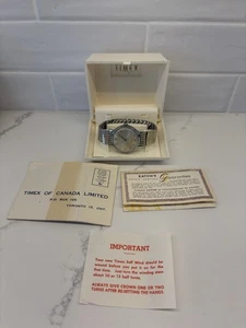 1964 Timex Automatic Self Wind 4017-3164-BOX & PAPERS-Service Reqd.-Great Cond! - Picture 1 of 9