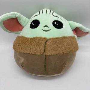 Peluche Mandaloriano Squishmallows The Child Grogu 10" Star Wars KellyToy Baby Yoda - Foto 1 di 5