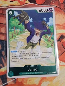 One Piece CCG Jango OP03-028 Foil English Rare - Picture 1 of 2