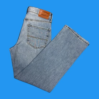 Lucky Brand Jeans Mens Size 30x30 181 Relaxed Straight Stretch Light Blue Denim - Image 1 of 4