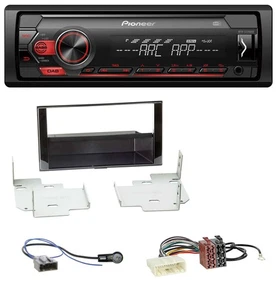 Pioneer DAB 1DIN MP3 AUX USB Autoradio für Nissan Micra (2013-2017) piano - Bild 1 von 7