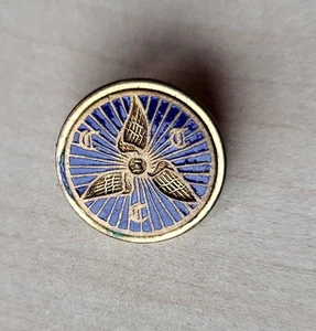 Vintage enamel CTC Cycling Touring Club Bicycle brooch pin badge - Picture 1 of 2