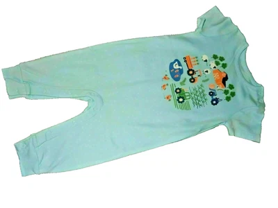 8E!WOW! Pantalones ROMPER de manga corta GYMBOREE Little Tractor Farm 12-18M para niños nuevos con etiquetas Foto 1 de 2