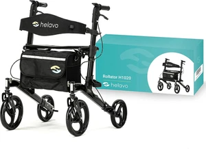 Deambulatore per Anziani Superiore - Rollator Alluminio Regolabile Individualmen - Foto 1 di 12