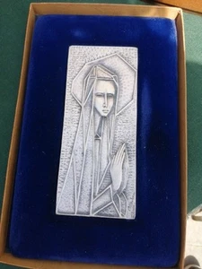 Bassorilievo Madonna In Argento Ottaviani - Foto 1 di 5