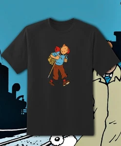 Les Aventures De Tim und Struppi T-Shirt Erwachsene & Jugendliche Größen SCHNELLER VERSAND!! - Bild 1 von 3
