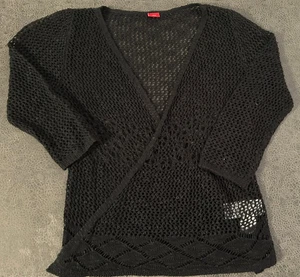 S.Oliver ღღ Cardigan/Jacke offen ღღ schwarz ღღ 3/4 Arm ღღ Gr. 32/34 ღღ NEU - Bild 1 von 4