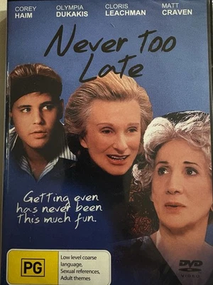NEVER TOO LATE DVD Corey Haim 1996 BRAND NEW! - Image 1 of 2