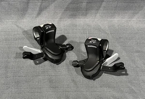 Shimano Deore XT SL-M770 Trigger Shifter Set MTB 3 x 9 Speed 2-Way Release 248g - Picture 1 of 11