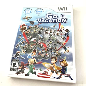 Go Vacation (Nintendo Wii, 2011) Namco Complete CIB Tested - Picture 1 of 6