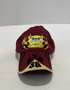 Cappello Spongebob Squarepants TRIBAL DESIGN bambino con cinturino vintage 2007 - Foto 1 di 4