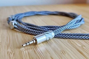 CRYO LITZ PURE SILVER cable Audeze LCD3 LCD4 LCD-X LCD-XC LCD-4Z LCD-MX4 TRRS - Picture 1 of 17