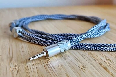 CRYO LITZ PURE SILVER cable Audeze LCD3 LCD4 LCD-X LCD-XC LCD-4Z LCD-MX4 TRRS - Image 1 of 4