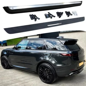 Black Fixed Running Board fits for Range Rover Sport L461 2023-2025 Side Steps - Picture 1 of 16