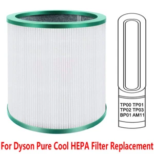 HEPA Filters for Dyson Pure Air Purifier TP01 TP02 TP00 AM11 Activated Carbon - Picture 1 of 7