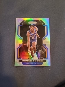 2021-22 Panini Prizm Prizms Silver #129 Immanuel Quickley