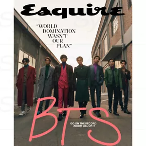 BTS Esquire USA 2020 dicembre BTS Coverman + Numero Tracking - Foto 1 di 3
