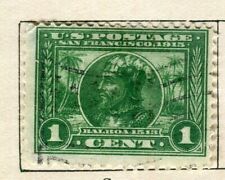 USA; 1913 early Panama Canal issue fine used 1c. value