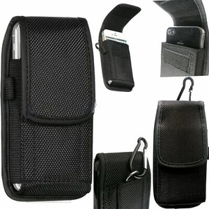 Universal Belt Hook Pouch Bag Nylon For All Mobile Cell Phone Case Cover Holster - Picture 1 of 10