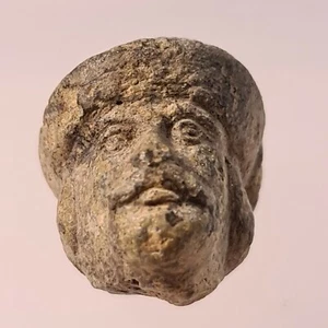 CABEZA DE PLOMO ROMANA ANTIGUA (48.g). ¡RARA!¡! - Imagen 1 de 11