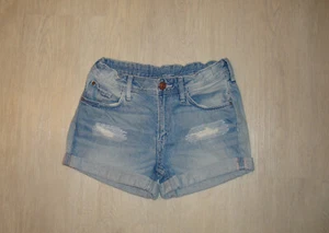 H&M Jeans Shorts Gr. 146 - used look - kurze Hose Mädchen Hotpants - Bild 1 von 4