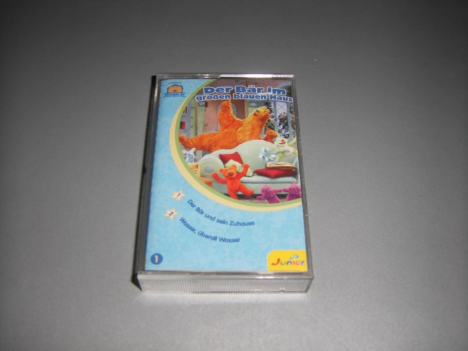Auswahl Hörspiel-Kassetten - Der Bär im großen blauen Haus - Edel Kids Junior MC - Bild 1 von 1