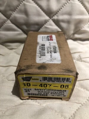 NOS 3/4" Apollo Safety Relief Valve 30psi Bronze 10-407-05 SHIPS FREE - Image 1 of 3