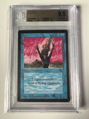 Magic The Gathering Beta Flight BGS 9.5 MTG - Image 1 of 2