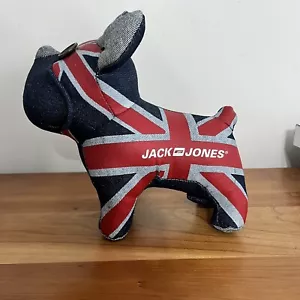 Jack & Jones cane denim imbottito bandiera Bulldog francese unione 2012 esposizione olimpiadi - Foto 1 di 7