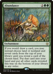 MTG Abundance ** Duel Decks: Nissa vs. Ob Nixilis ** English (NM) - Picture 1 of 2