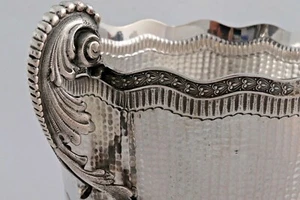 Italienischer Antiker Weinkühler Sektkühler Stancampiano 800er  1543gr. 1517 - Bild 1 von 12