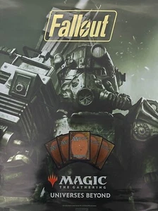 Fallout Mtg Promo Magic The Gathering WOTC Universus beyond 18 x 24 - Bild 1 von 1