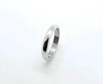 FEDE DI 5 GRAMMI IN ARGENTO 925 RODIATO IN ORO BIANCO 18KT - Immagine 1 di 3