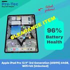 Clearance Apple Ipad Pro 12.9" 3rd Generation (a1895) 64gb, Wifi+4g (unlocked)