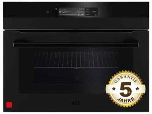 AEG KMK868000T Kompaktbackofen mit Mikrowelle Schwarz - Bild 1 von 8