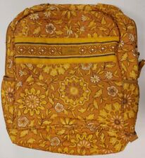 Longaberger Sisters Back Pack Backpack Golden Fields Yellow  NEW