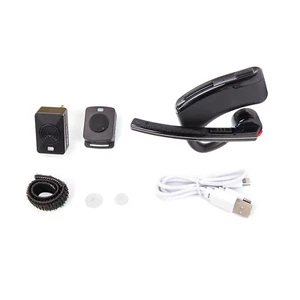 Walkie Talkie Bluetooth Earpiece Wireless Headset M Plug PTT Earphone - Picture 1 of 10
